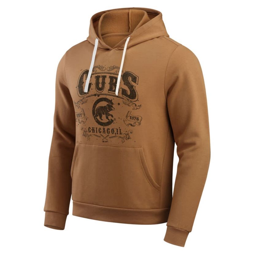 MLB Chicago Cubs Camp Fleece Pullover Hoodie