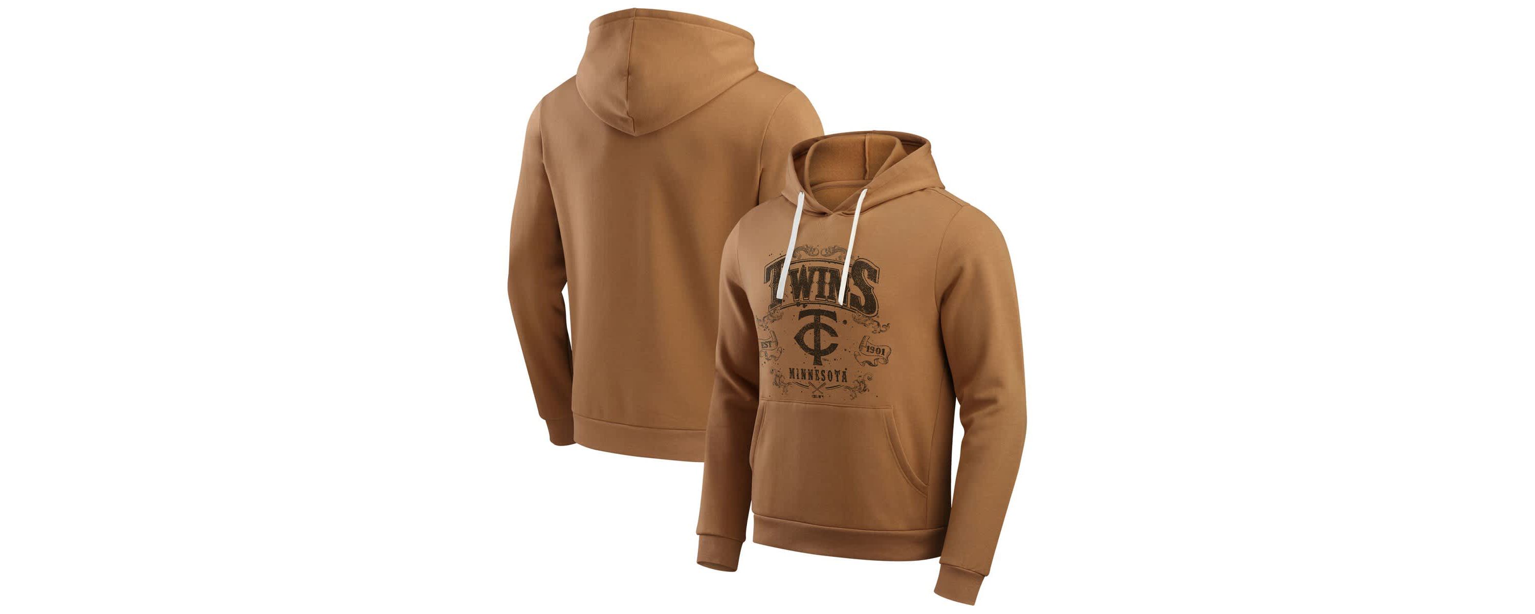 MLB Minnesota Twins Camp Fleece Pullover Hoodie