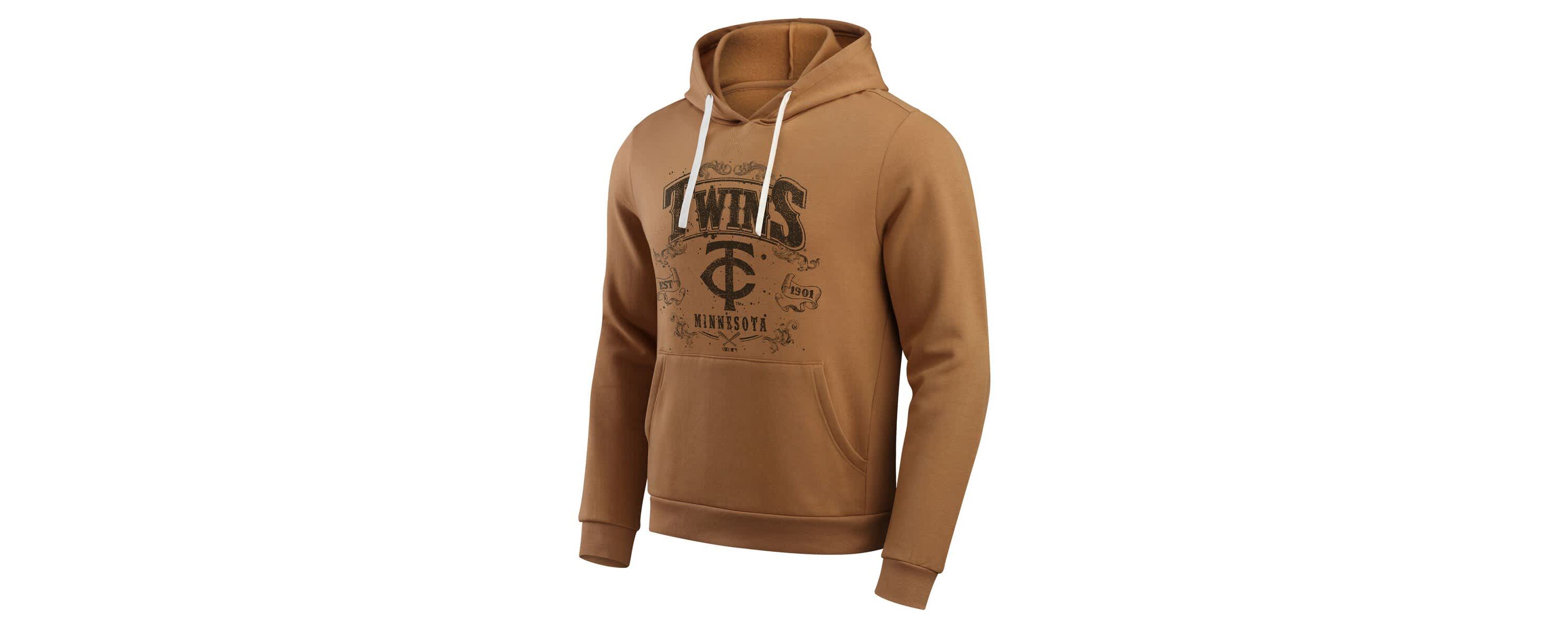 MLB Minnesota Twins Camp Fleece Pullover Hoodie