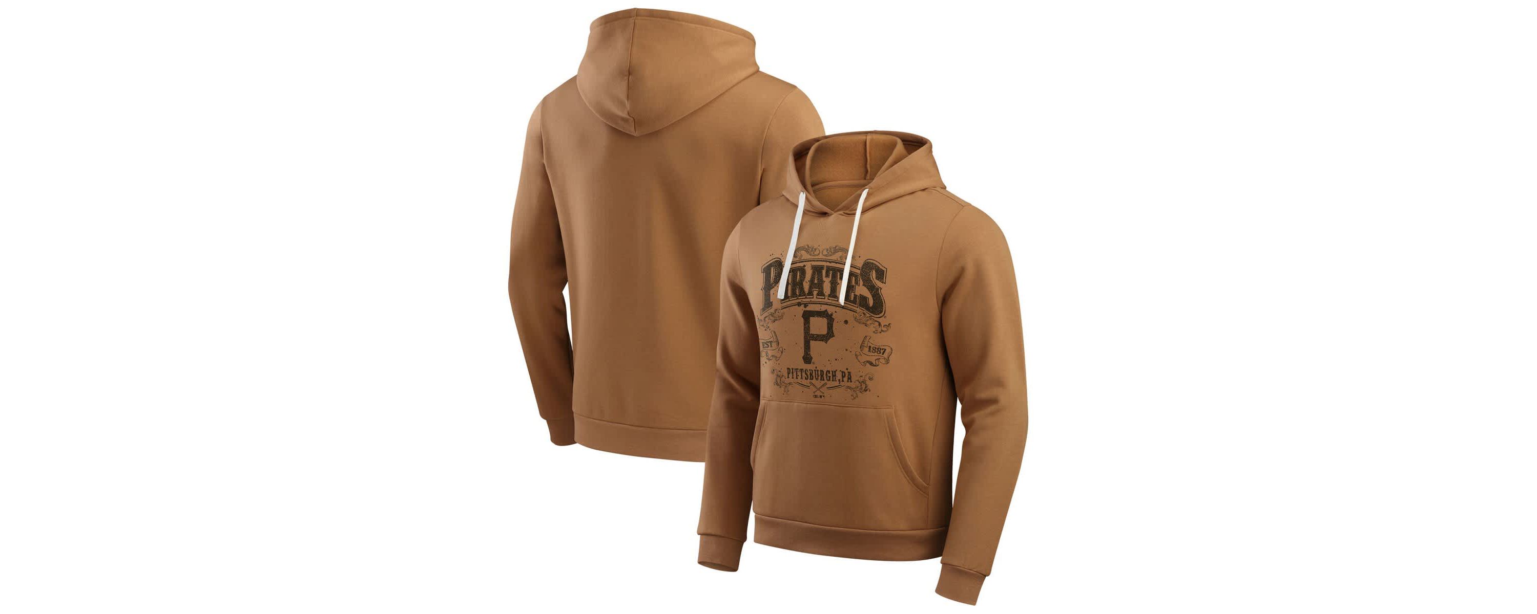 MLB Pittsburgh Pirates Camp Fleece Pullover Hoodie