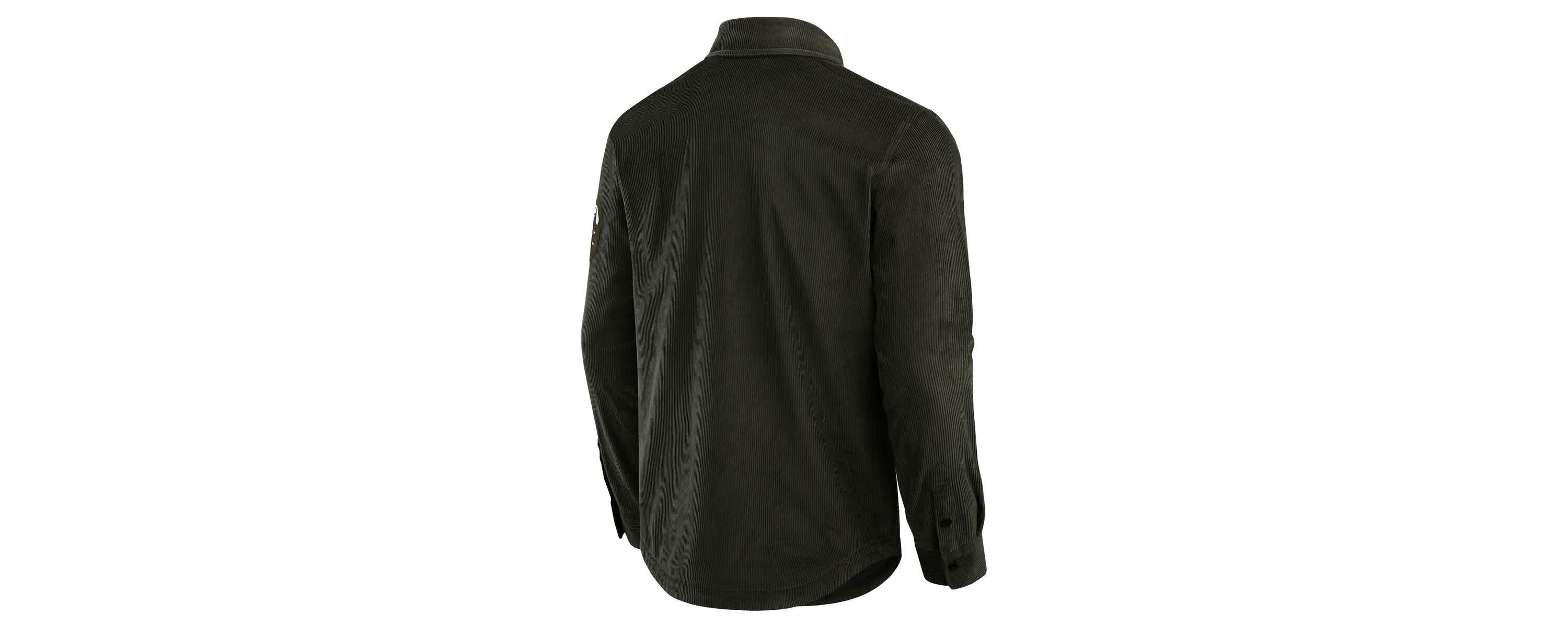 NCAA Georgia Bulldogs Corduroy Full-Button Shacket