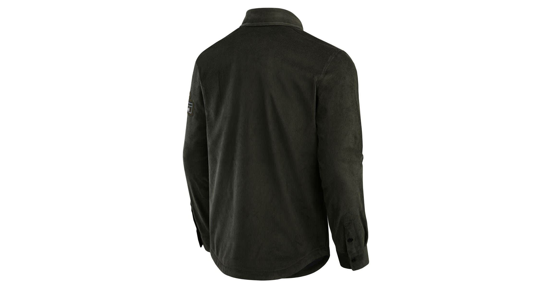 NCAA Ohio State Buckeyes Corduroy Full-Button Shacket