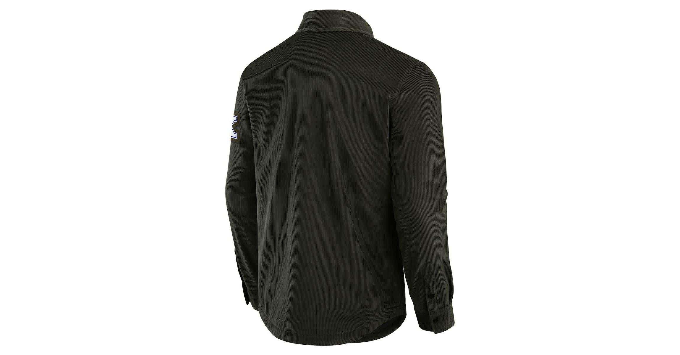 NCAA Kentucky Wildcats Corduroy Full-Button Shacket