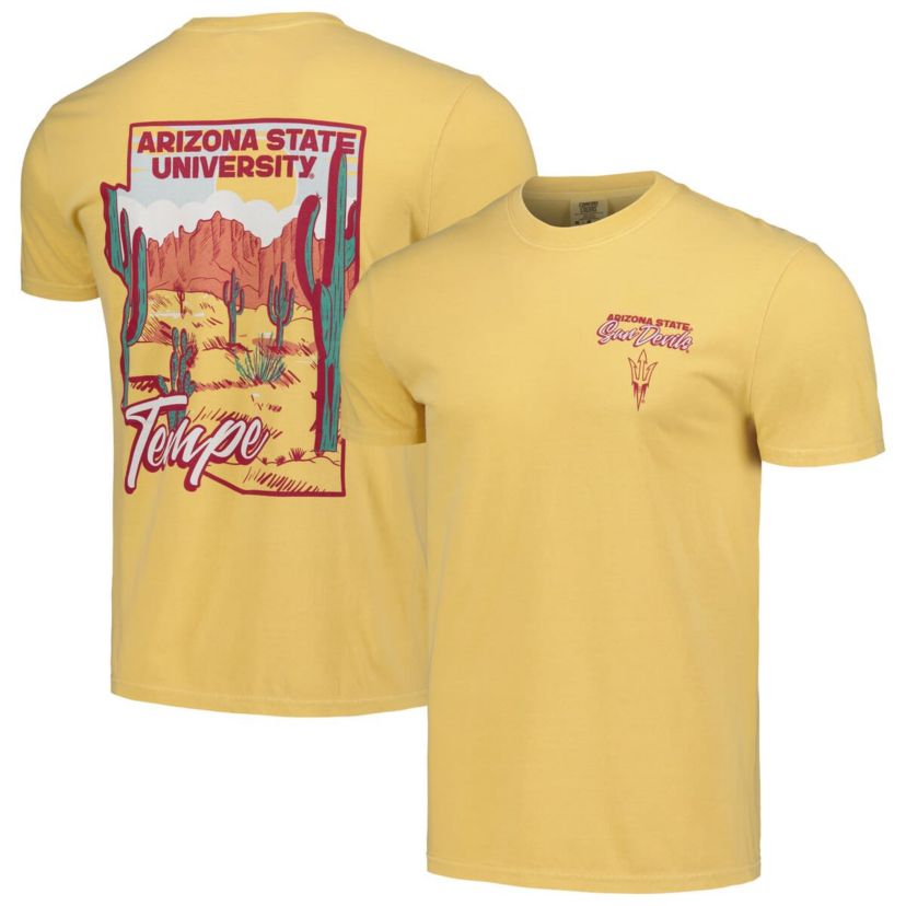 NCAA Unisex Arizona State Sun Devils Hyper Local Cactus State T-Shirt