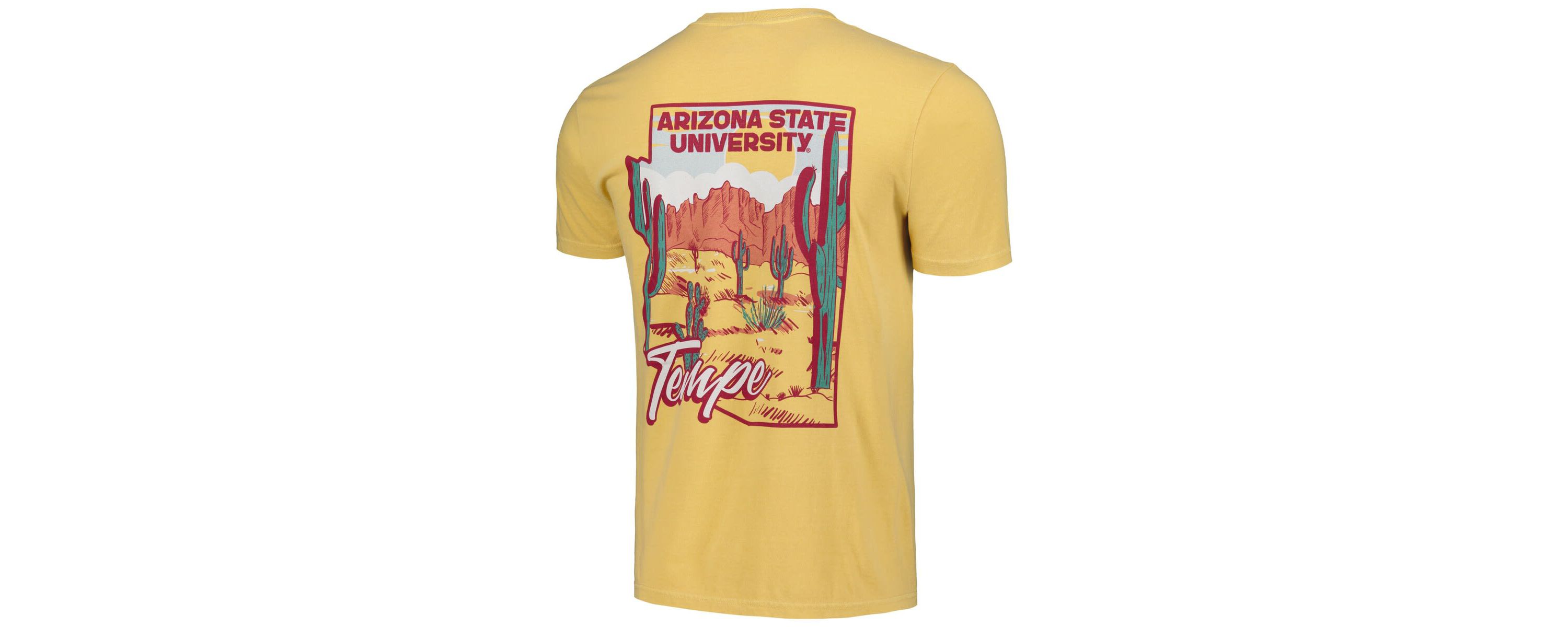 NCAA Unisex Arizona State Sun Devils Hyper Local Cactus State T-Shirt