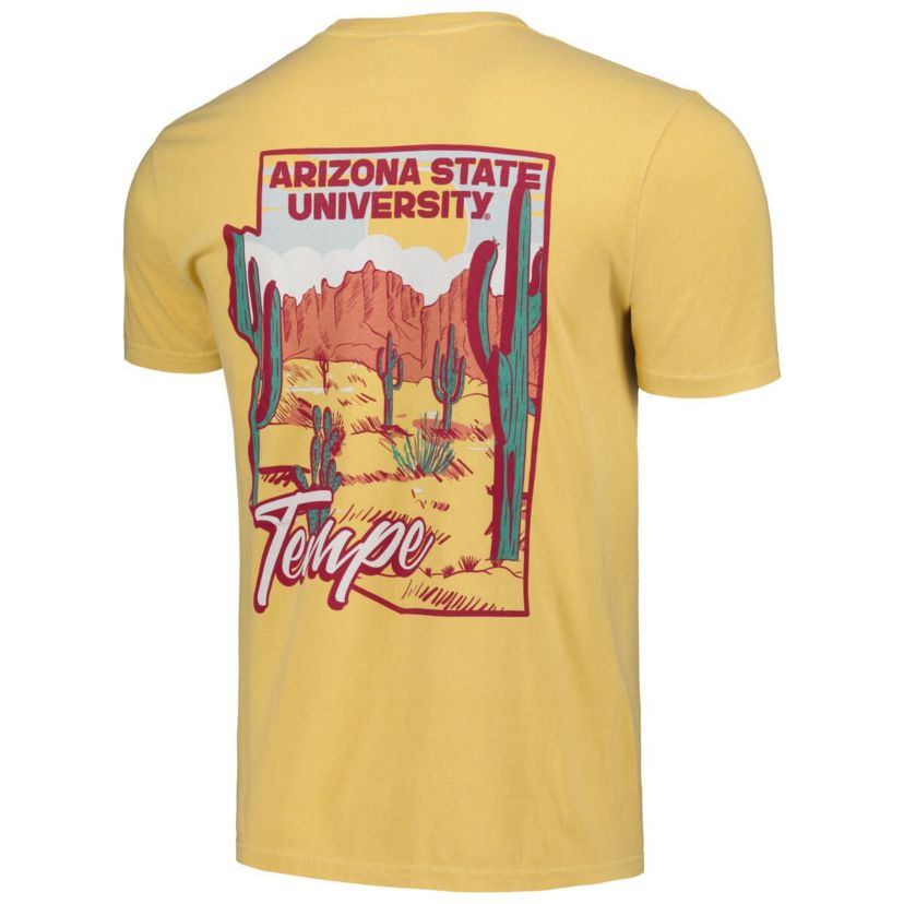 NCAA Unisex Arizona State Sun Devils Hyper Local Cactus State T-Shirt