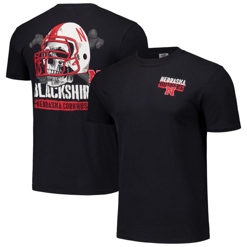NCAA Unisex Nebraska Huskers Hyper Local Blackshirts T-Shirt