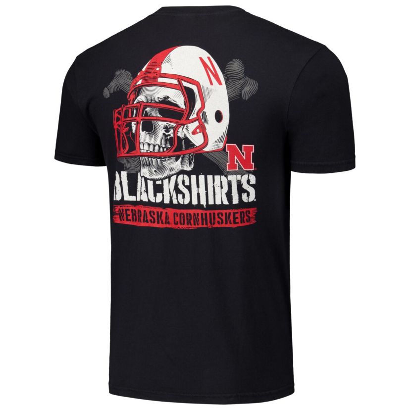 NCAA Unisex Nebraska Huskers Hyper Local Blackshirts T-Shirt