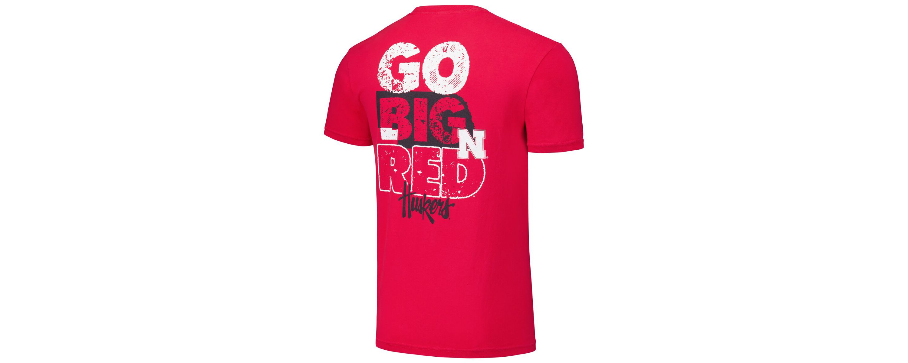 NCAA Unisex Nebraska Huskers Hyper Local Go Big T-Shirt