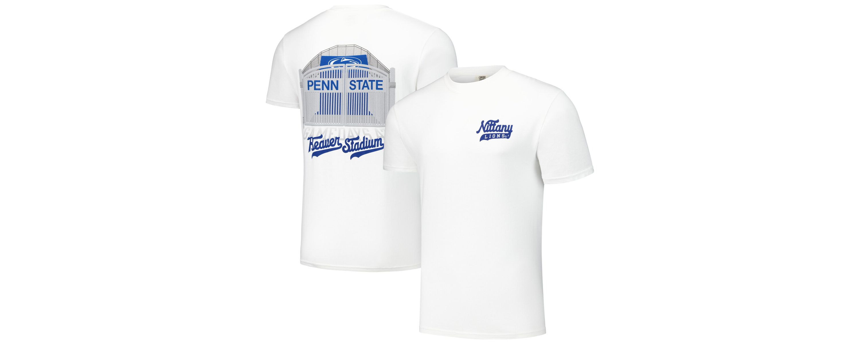 NCAA Unisex Penn State Nittany Lions Hyper Local Stadium Gates Helmet T-Shirt