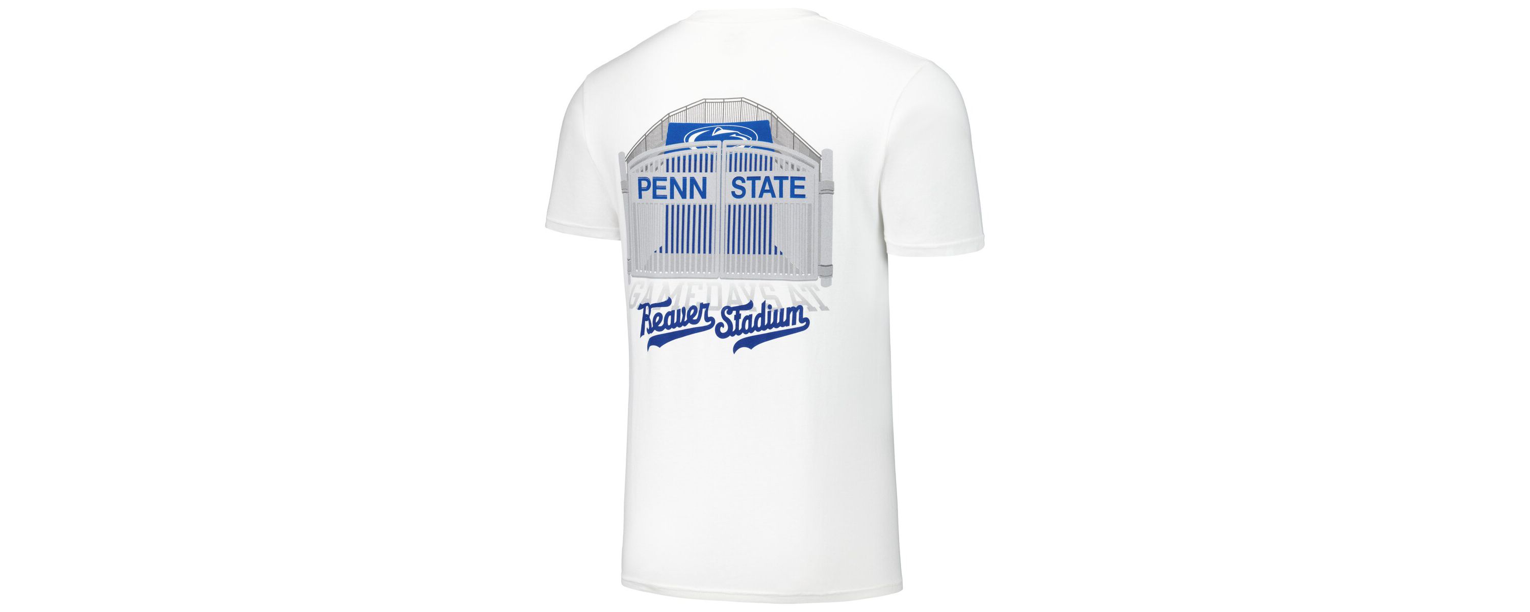 NCAA Unisex Penn State Nittany Lions Hyper Local Stadium Gates Helmet T-Shirt