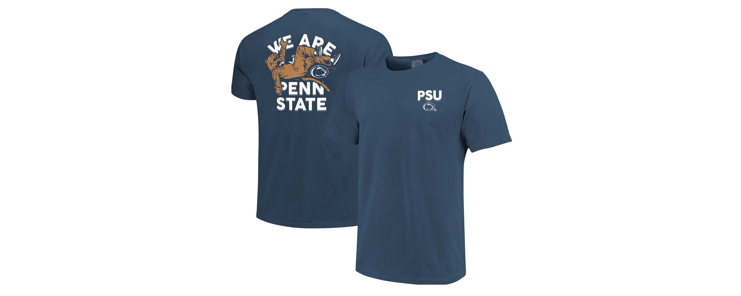 NCAA Unisex Penn State Nittany Lions Hyper Local Blanket Toss Mascot T-Shirt