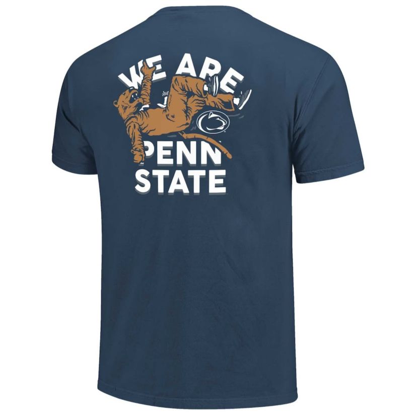 NCAA Unisex Penn State Nittany Lions Hyper Local Blanket Toss Mascot T-Shirt