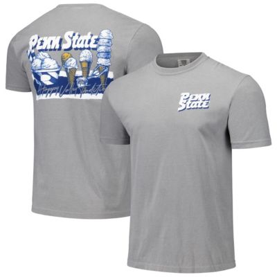 Image One NCAA Unisex Penn State Nittany Lions Hyper Local Creamery Checkerboard T-Shirt, Gray, XL