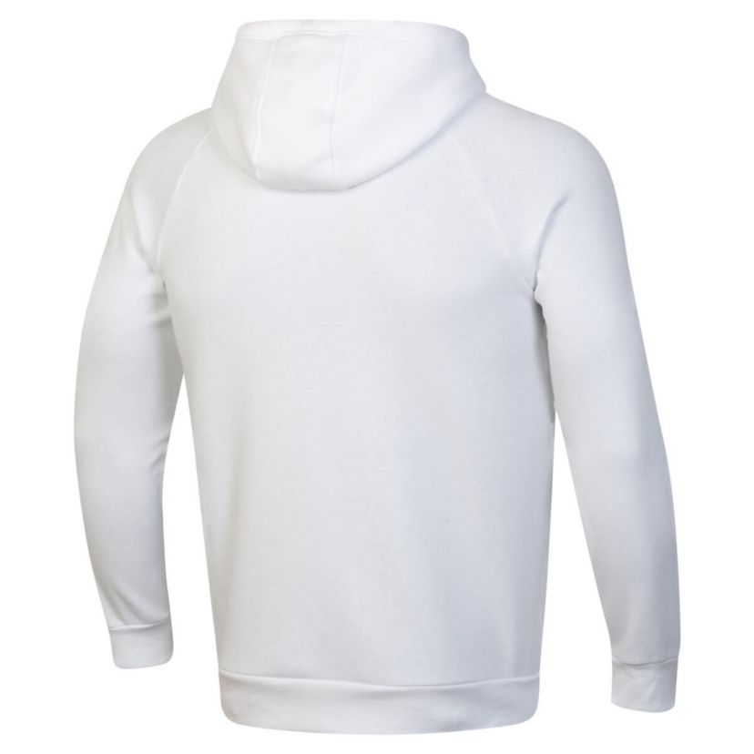 NCAA Under Armour Notre Dame Fighting Irish Interlocking ND Rush Rival Raglan Pullover Hoodie