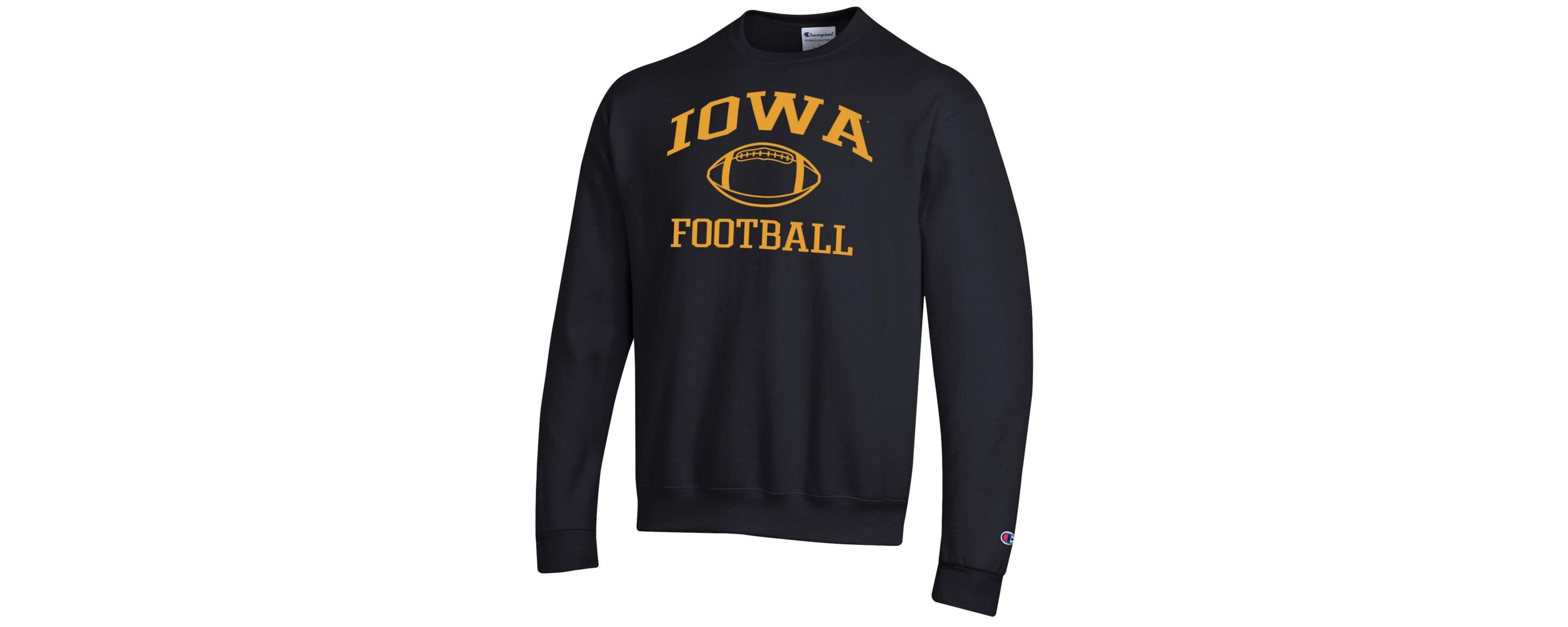 NCAA Iowa Hawkeyes Football Icon Pullover Sweatshirt