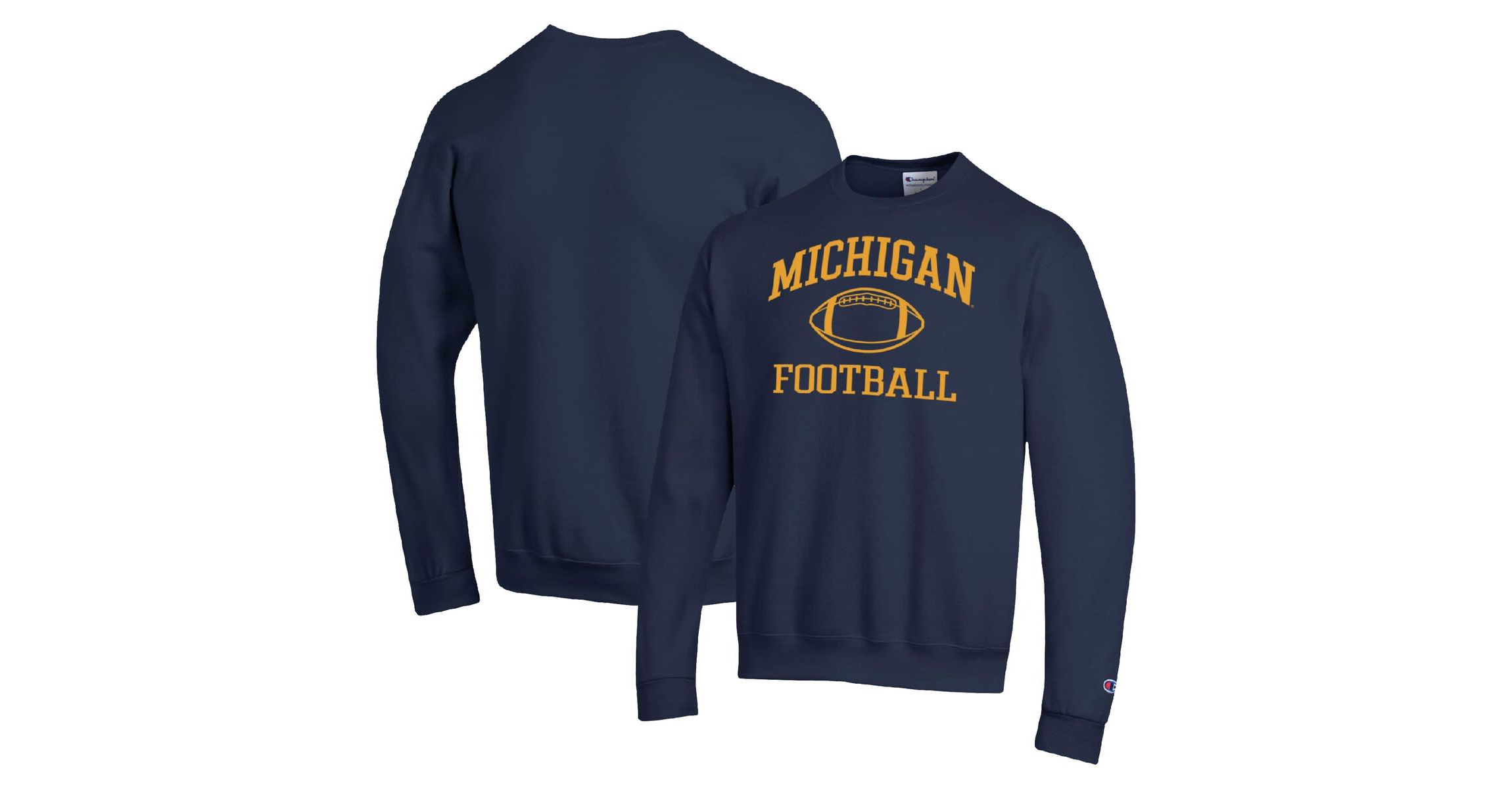 NCAA Michigan Wolverines Football Icon Pullover Sweatshirt