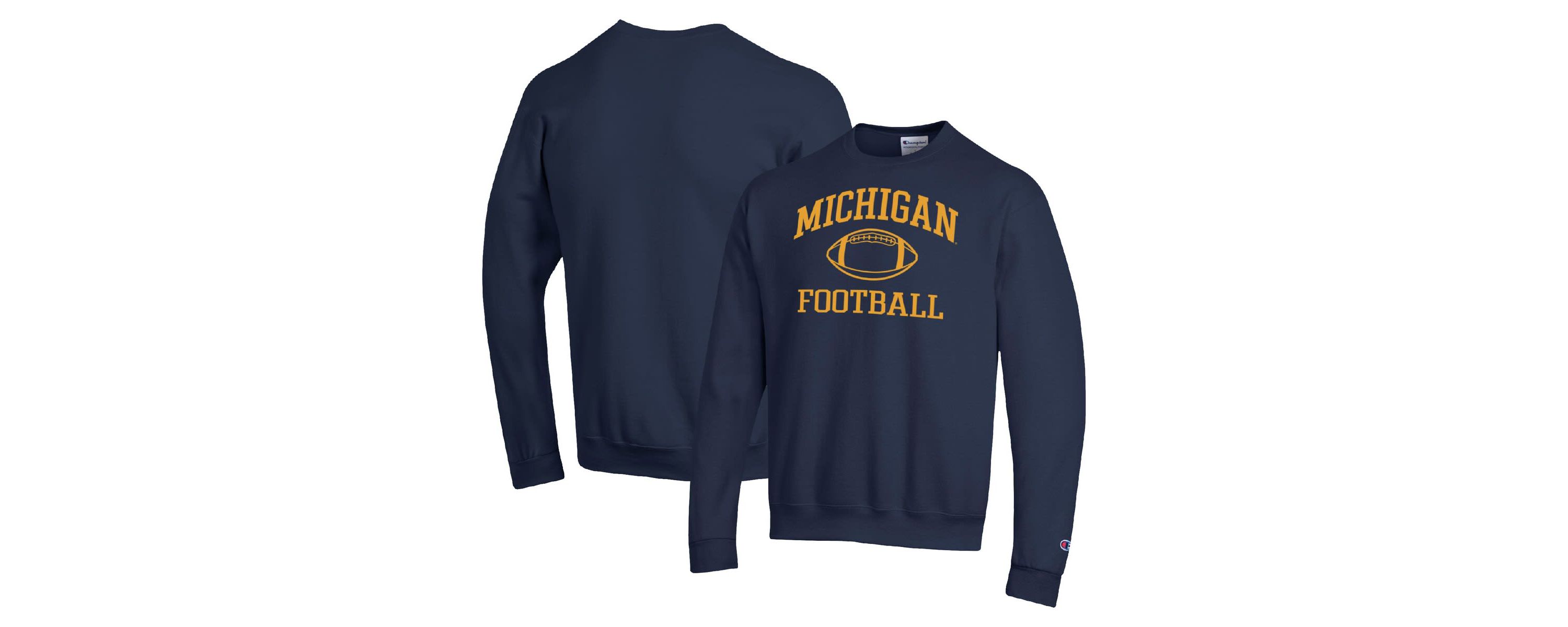 NCAA Michigan Wolverines Football Icon Pullover Sweatshirt