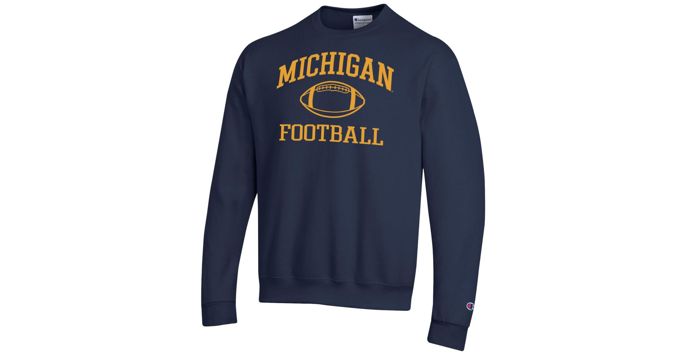 NCAA Michigan Wolverines Football Icon Pullover Sweatshirt