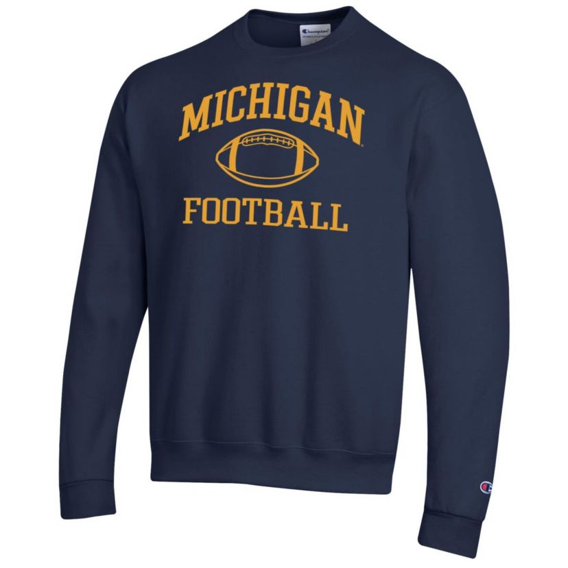 NCAA Michigan Wolverines Football Icon Pullover Sweatshirt