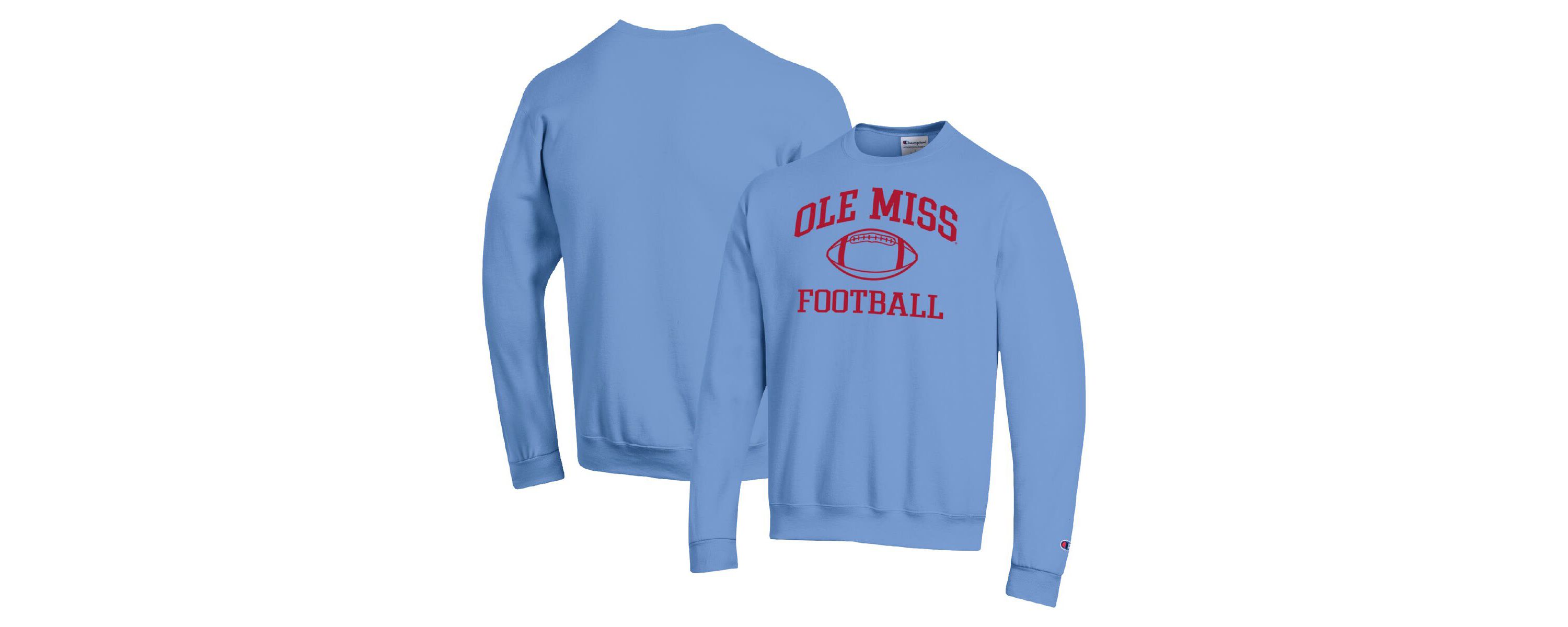 NCAA Powder Ole Miss Rebels Football Icon Pullover Sweatshirt