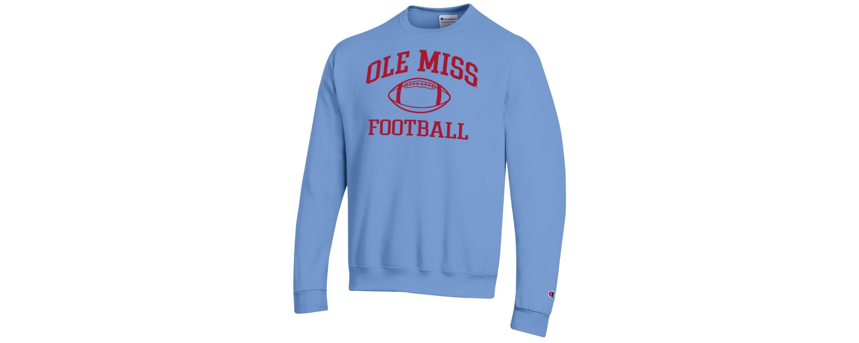 NCAA Powder Ole Miss Rebels Football Icon Pullover Sweatshirt
