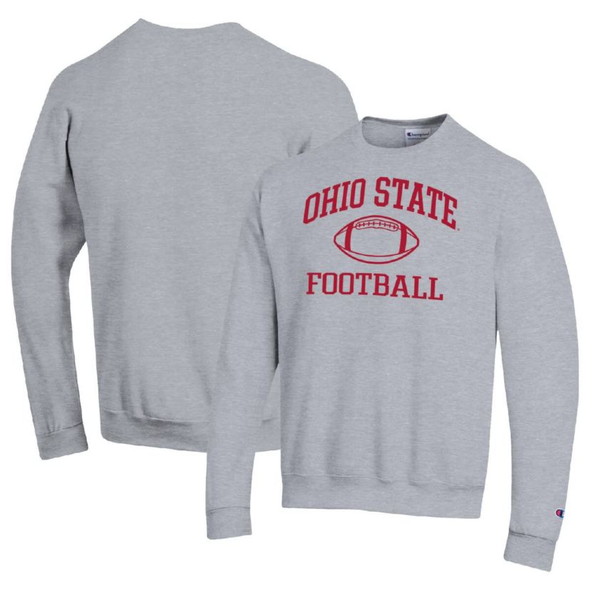 NCAA Ohio State Buckeyes Football Icon Pullover Sweatshirt