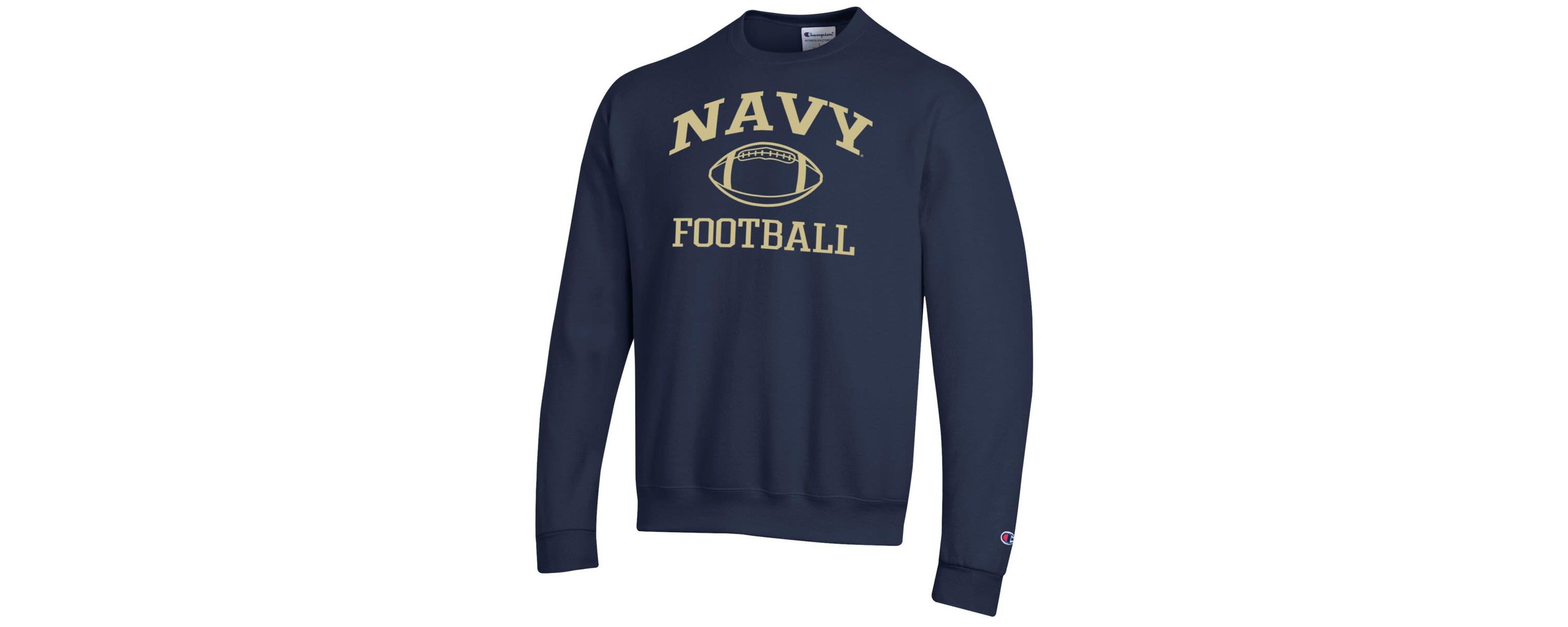 Navy Midshipmen NCAA Midshipmen Football Icon Pullover Sweatshirt