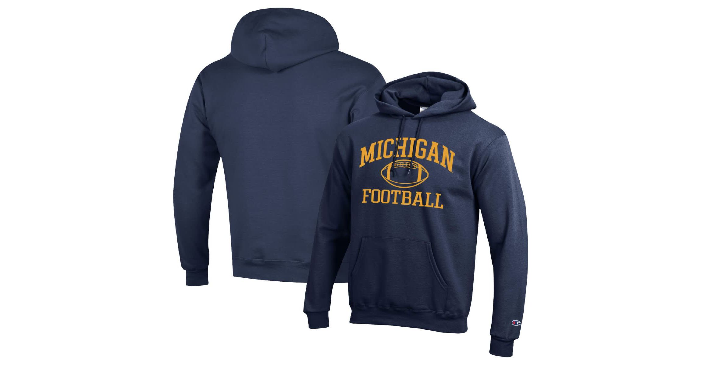 NCAA Michigan Wolverines Football Icon Pullover Hoodie