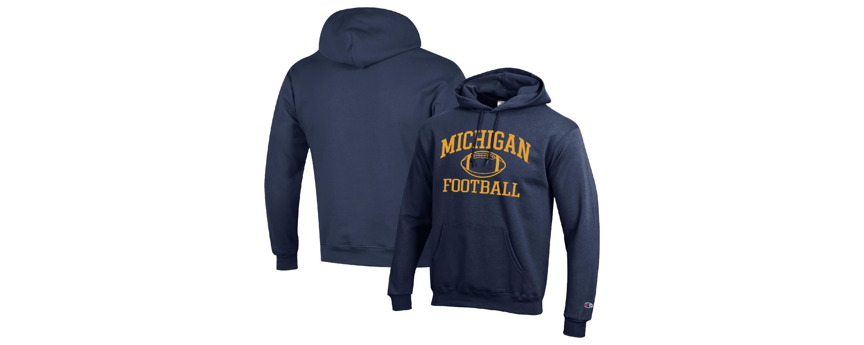 NCAA Michigan Wolverines Football Icon Pullover Hoodie