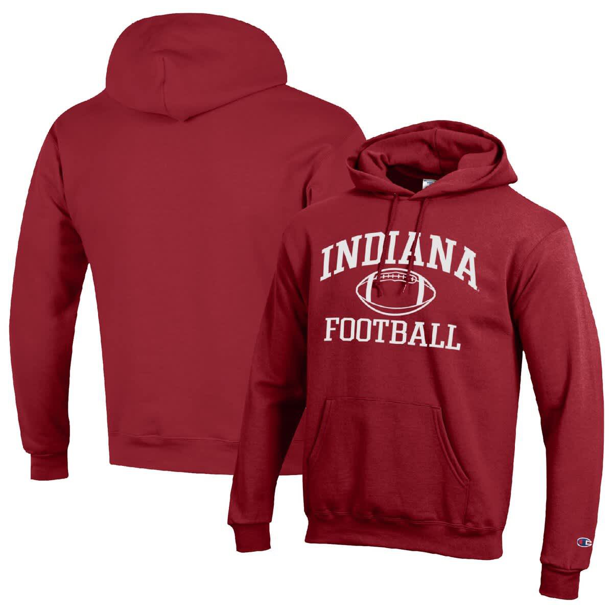 NCAA Indiana Hoosiers Football Icon Pullover Hoodie