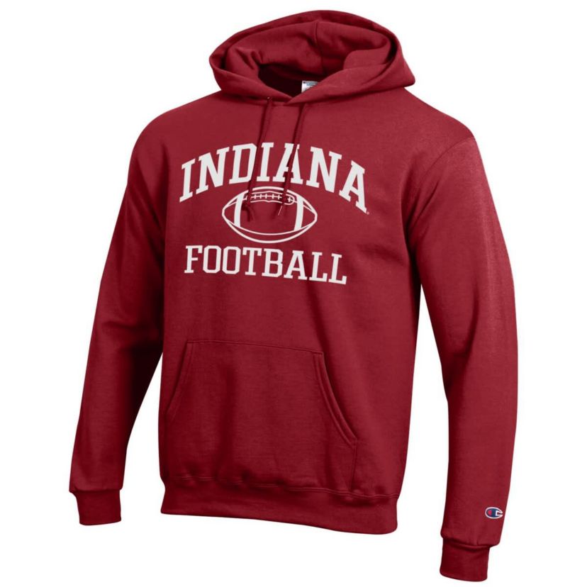 NCAA Indiana Hoosiers Football Icon Pullover Hoodie