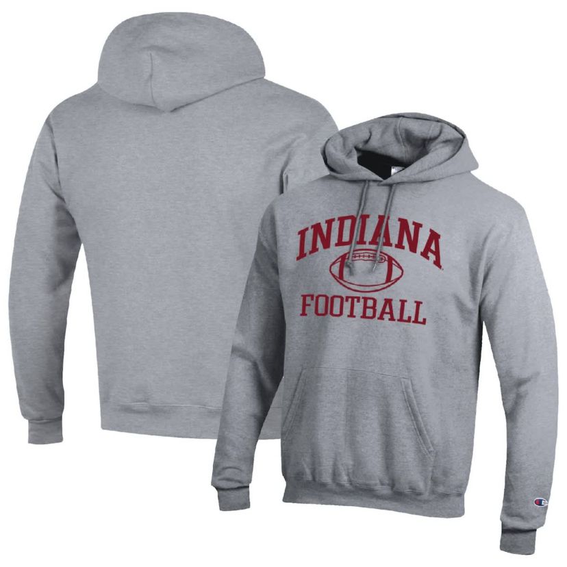 NCAA Indiana Hoosiers Football Icon Pullover Hoodie