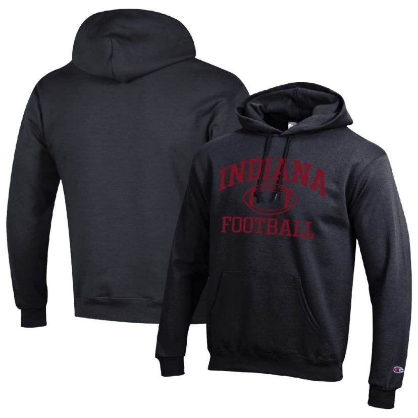 NCAA Indiana Hoosiers Football Icon Pullover Hoodie