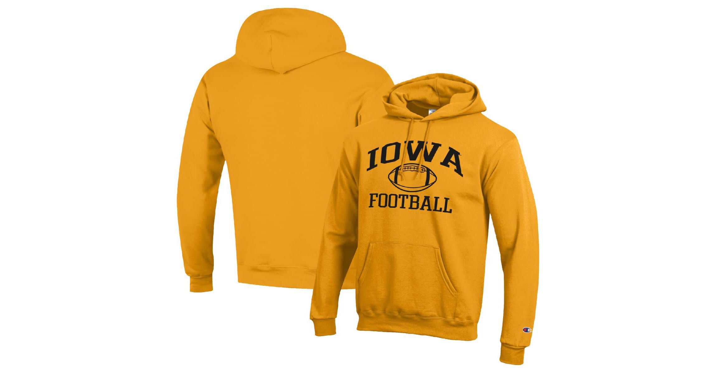 NCAA Iowa Hawkeyes Football Icon Pullover Hoodie