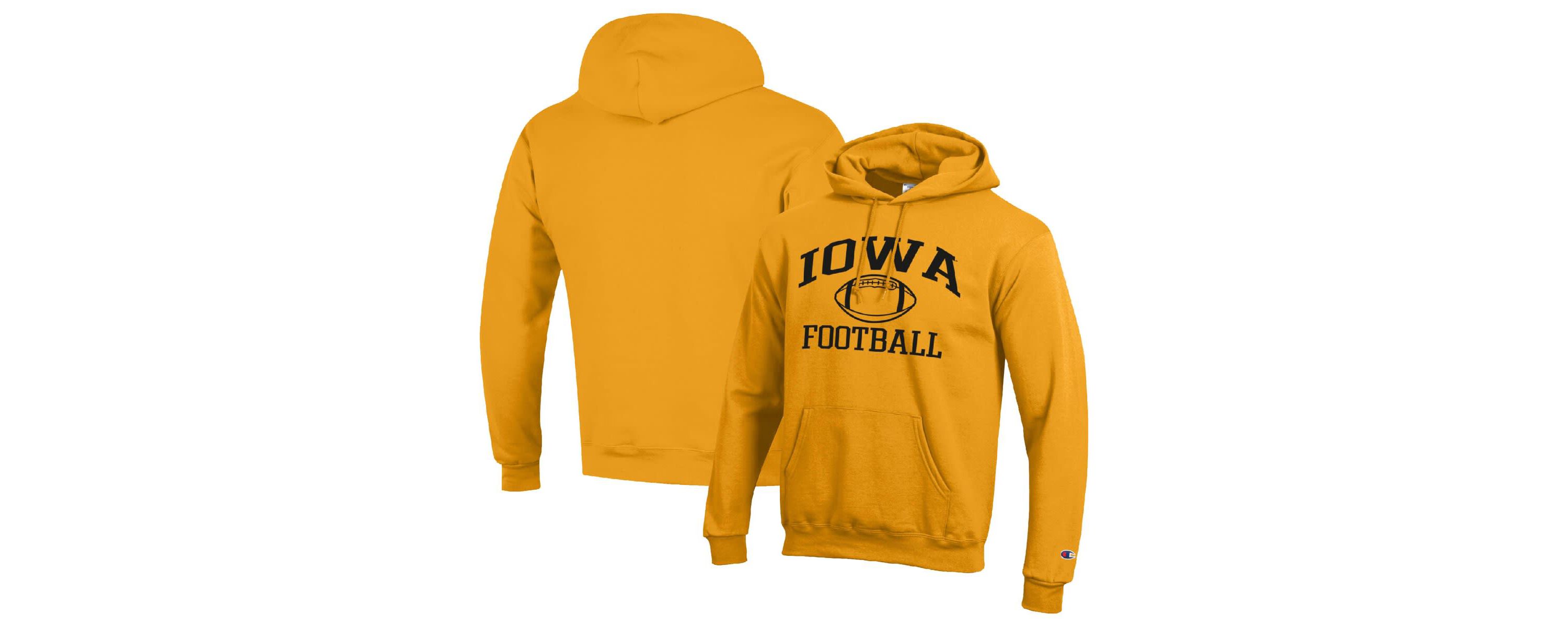 NCAA Iowa Hawkeyes Football Icon Pullover Hoodie