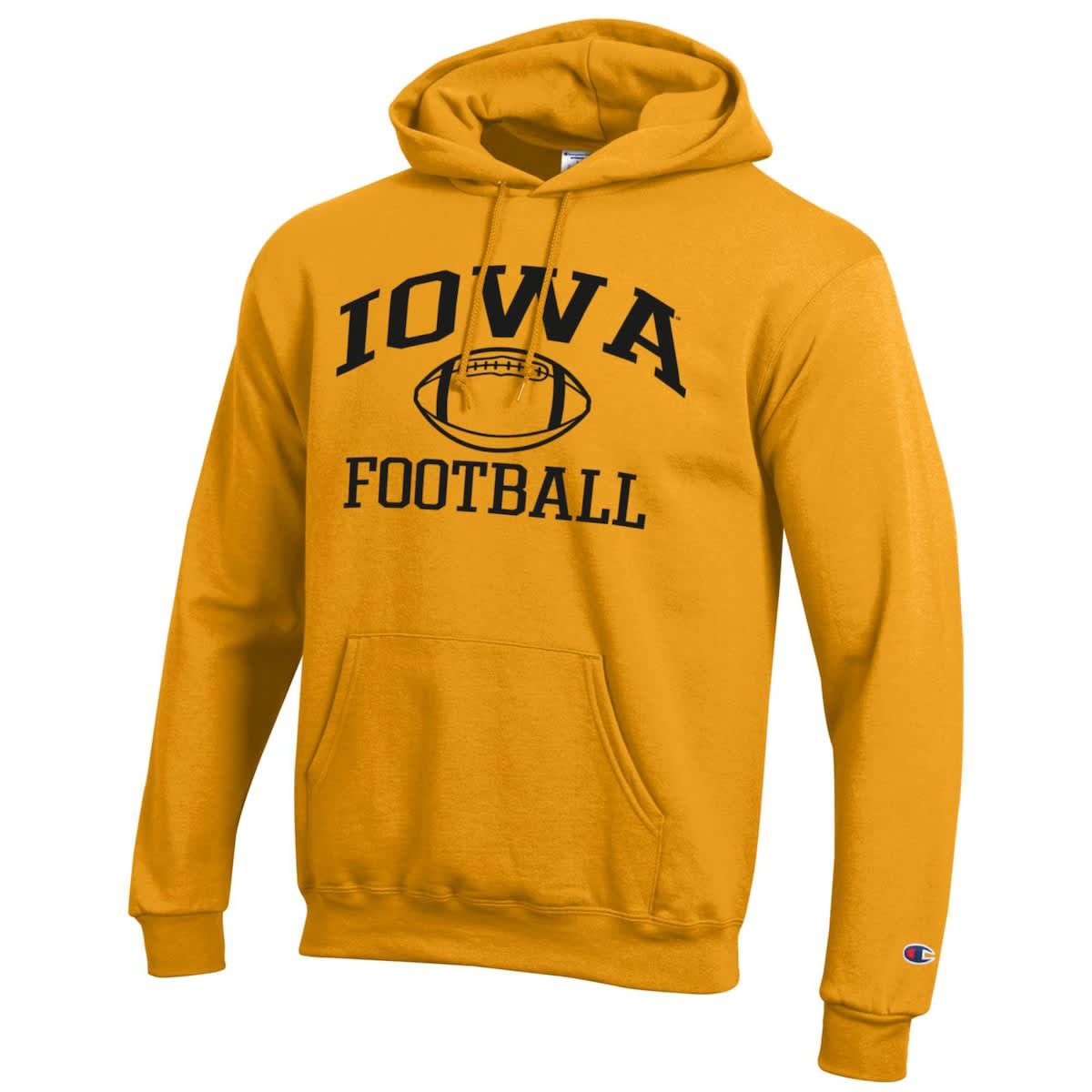 NCAA Iowa Hawkeyes Football Icon Pullover Hoodie