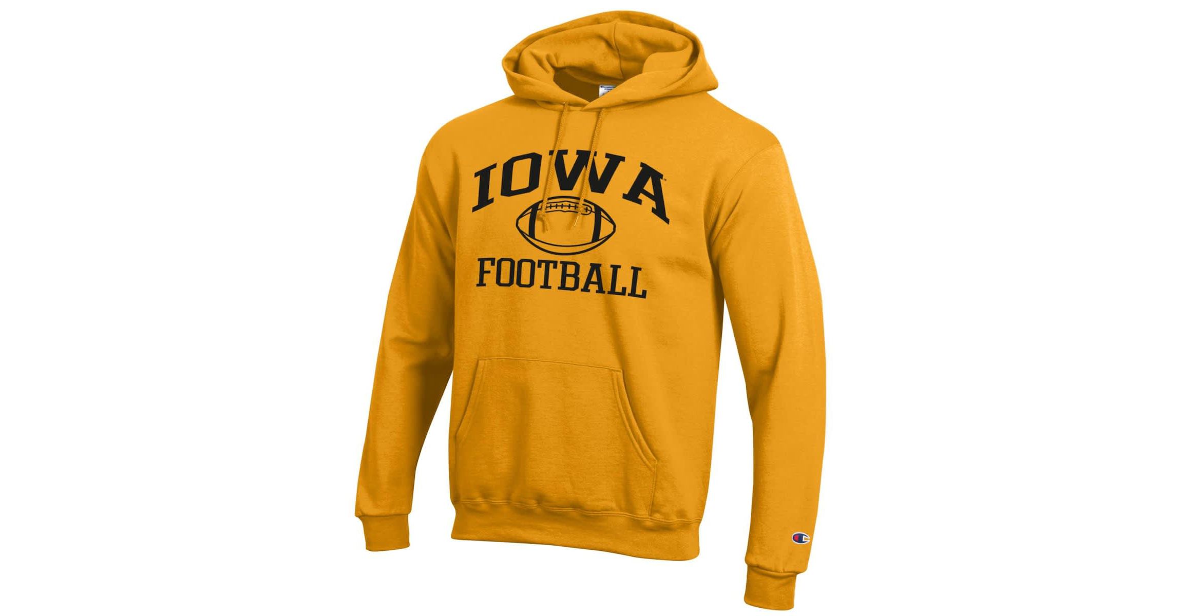 NCAA Iowa Hawkeyes Football Icon Pullover Hoodie