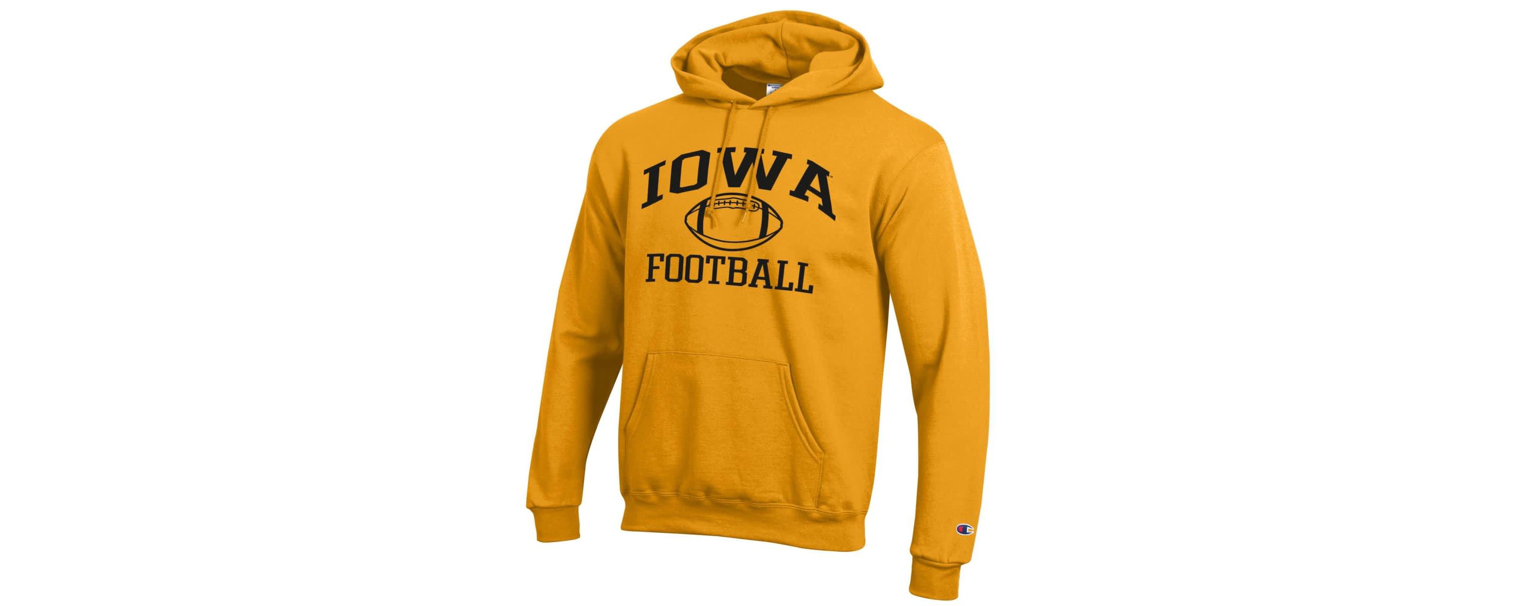 NCAA Iowa Hawkeyes Football Icon Pullover Hoodie