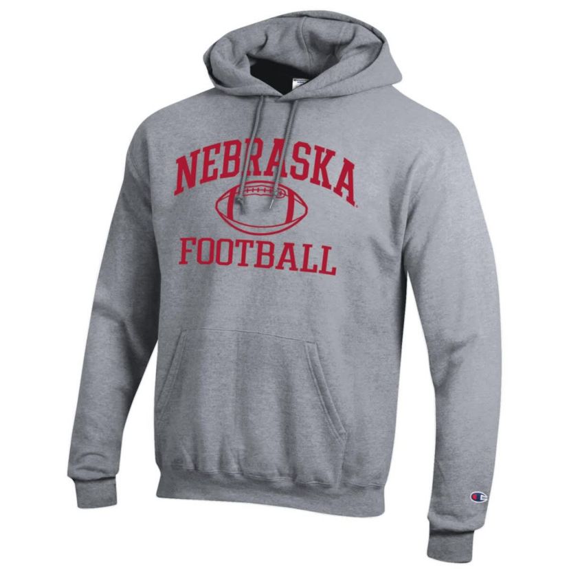 NCAA Nebraska Huskers Football Icon Pullover Hoodie