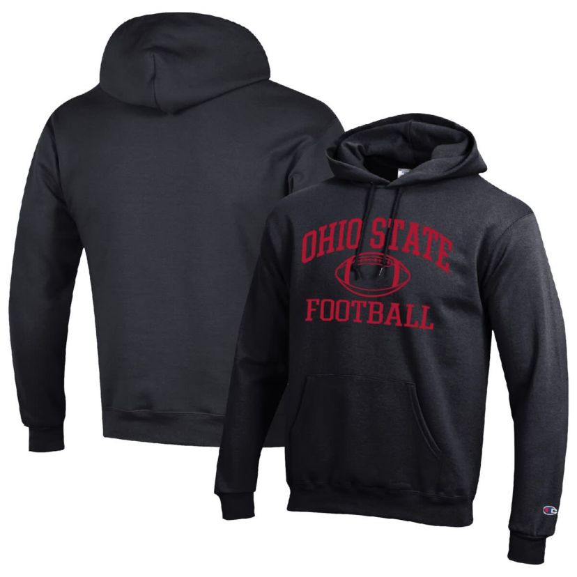 NCAA Ohio State Buckeyes Football Icon Pullover Hoodie
