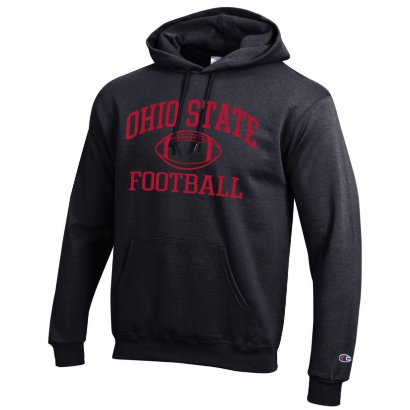 NCAA Ohio State Buckeyes Football Icon Pullover Hoodie