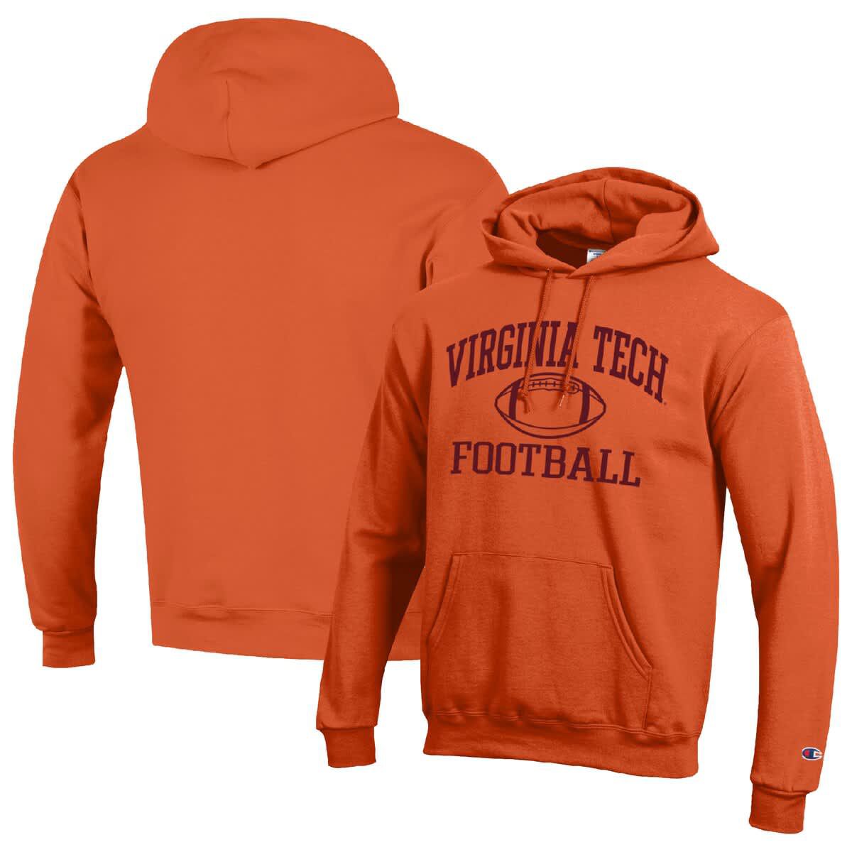 NCAA Virginia Tech Hokies Football Icon Pullover Hoodie