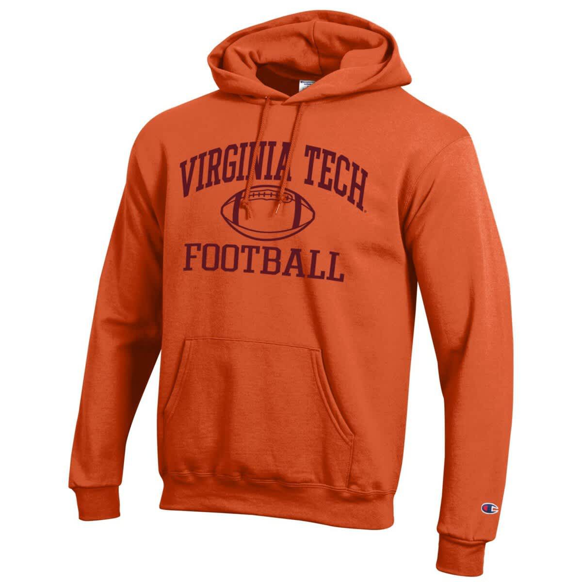 NCAA Virginia Tech Hokies Football Icon Pullover Hoodie