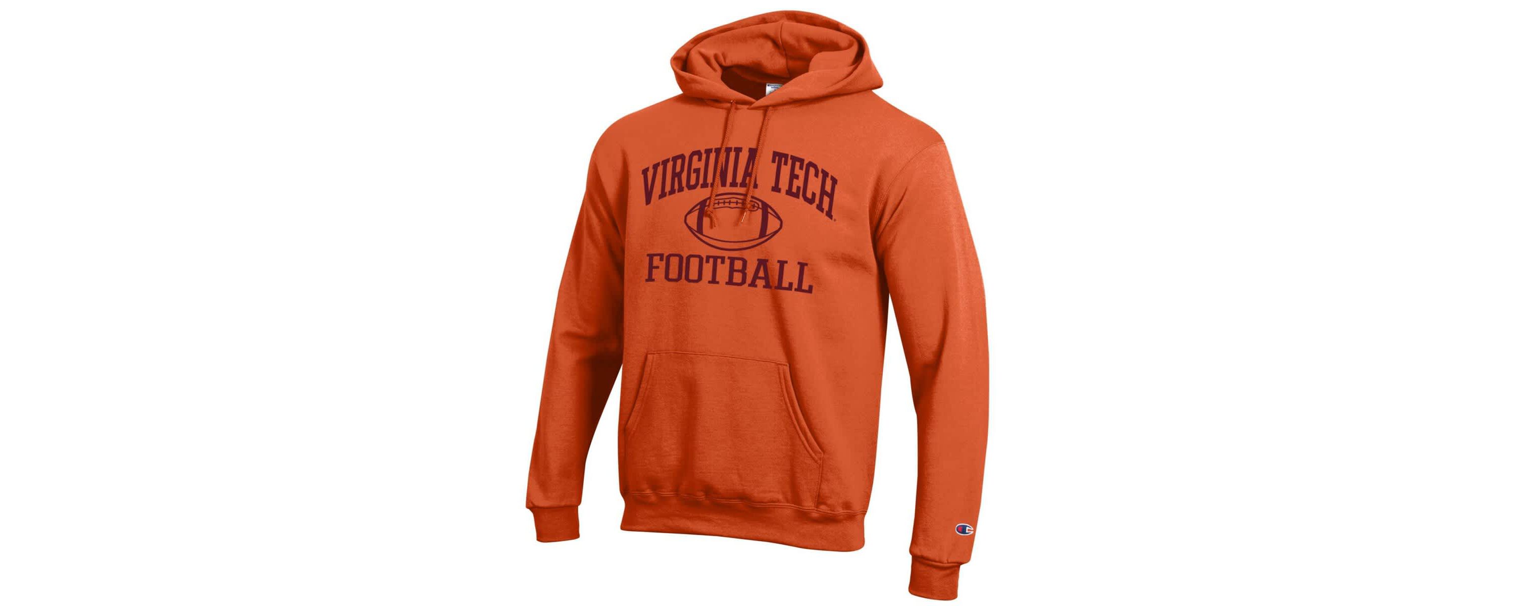 NCAA Virginia Tech Hokies Football Icon Pullover Hoodie