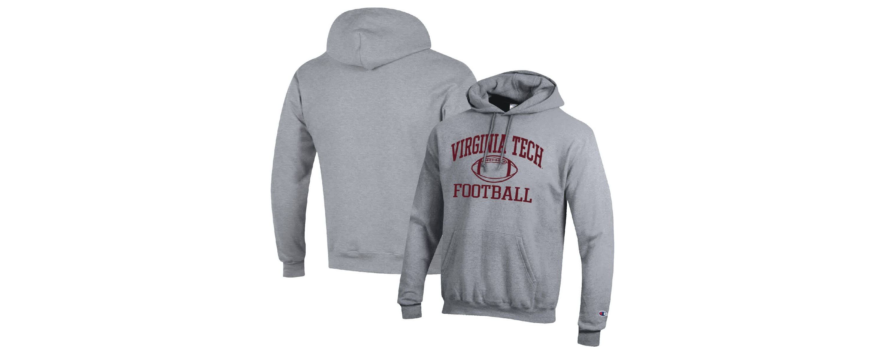 NCAA Virginia Tech Hokies Football Icon Pullover Hoodie