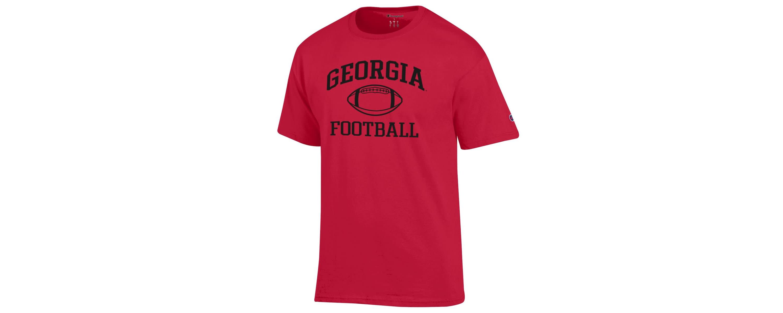NCAA Georgia Bulldogs Football Icon T-Shirt