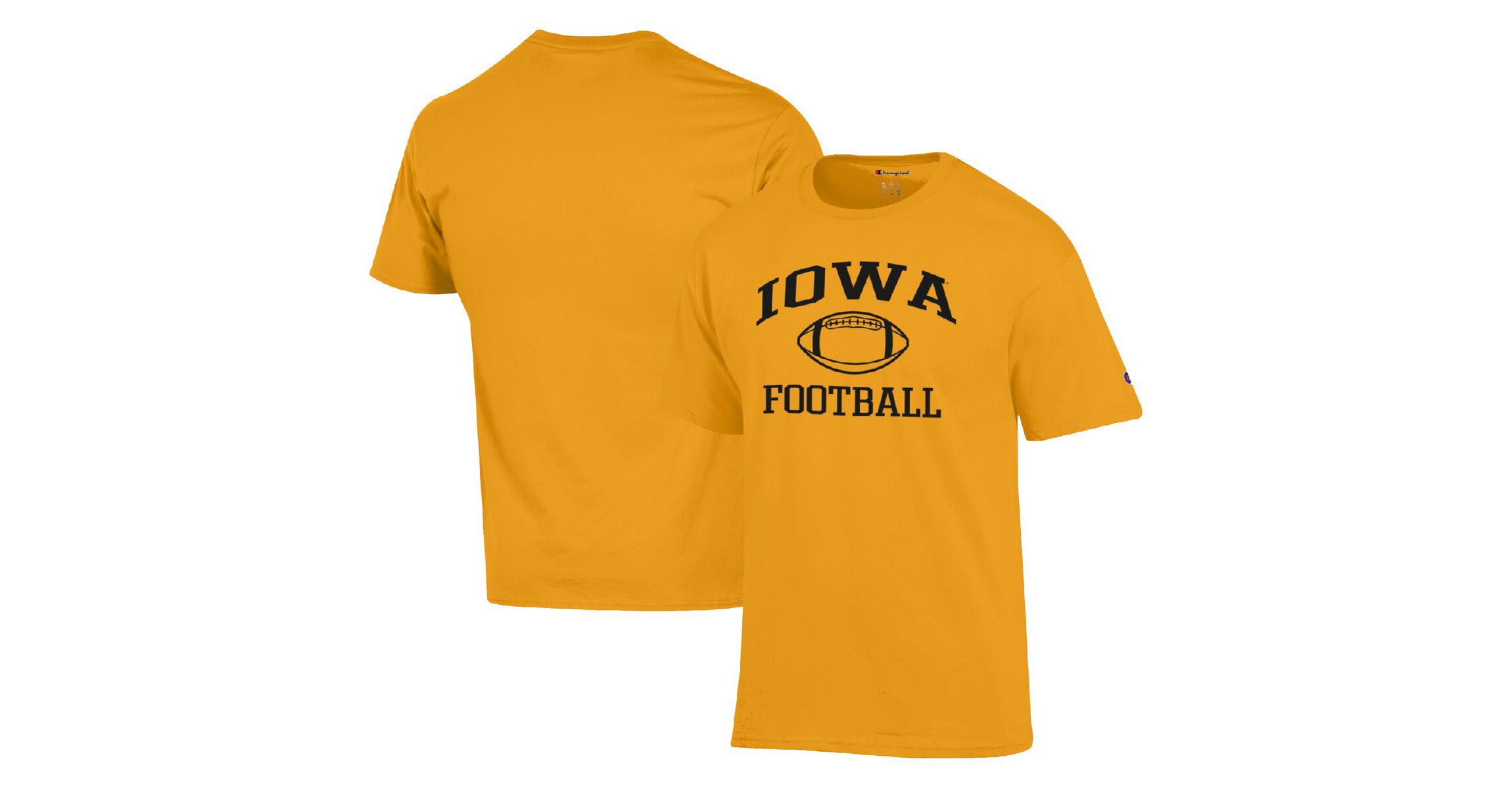 NCAA Iowa Hawkeyes Football Icon T-Shirt