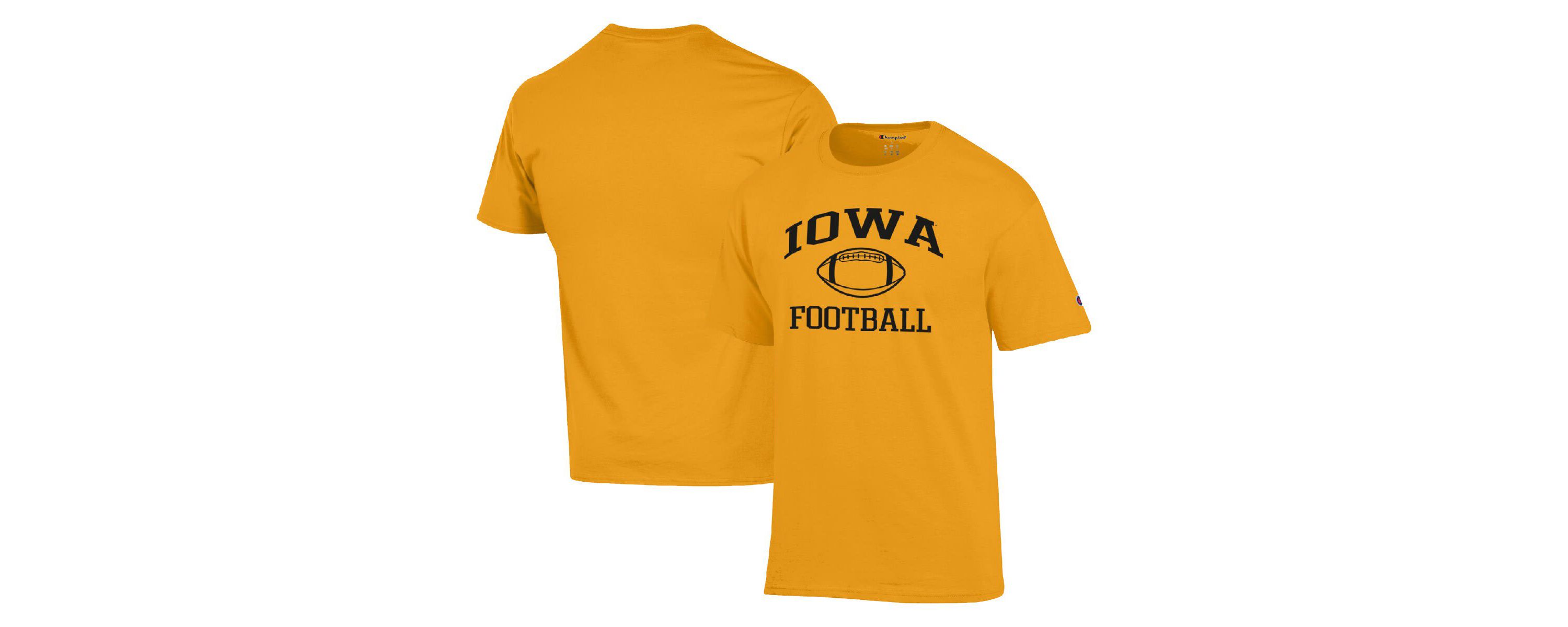 NCAA Iowa Hawkeyes Football Icon T-Shirt