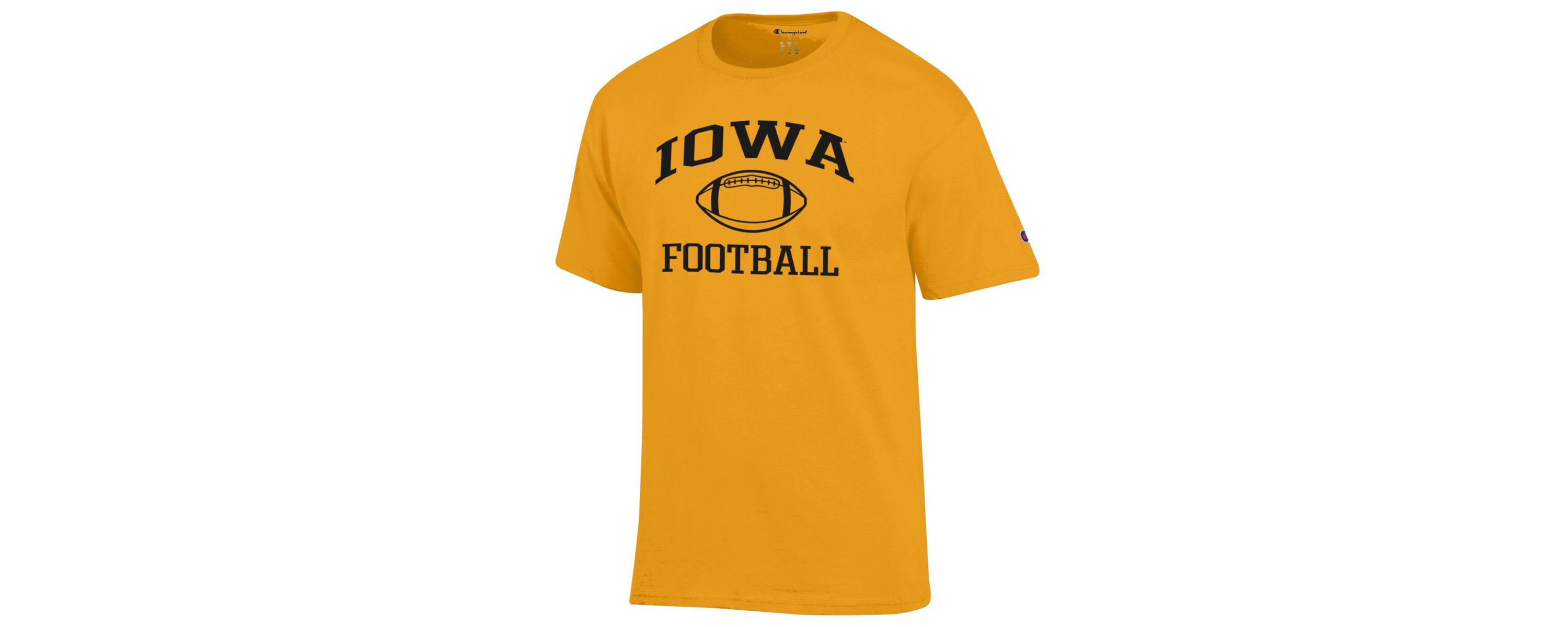 NCAA Iowa Hawkeyes Football Icon T-Shirt